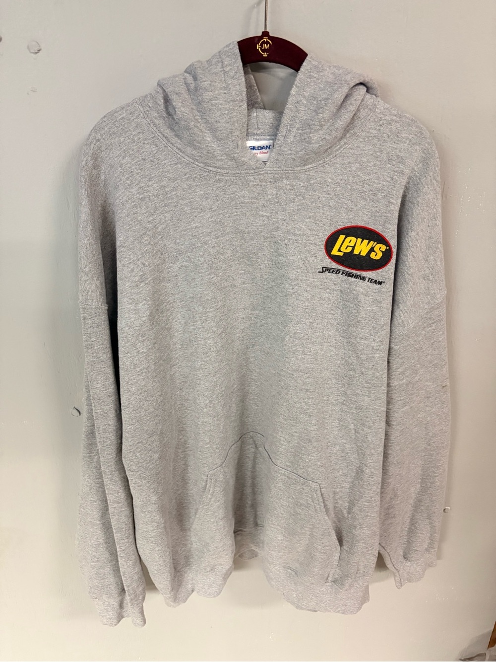 Lews Grey Hooded Sweatshirt - Men's Cozy Pullover